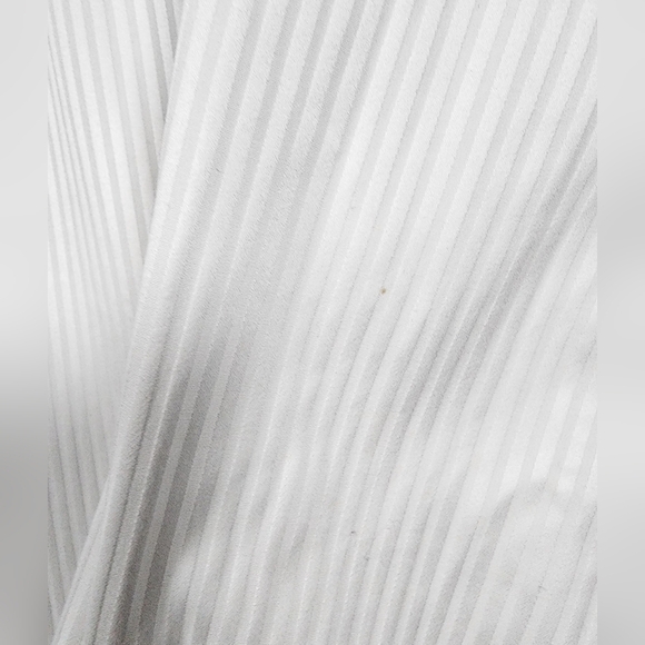 Eton Contemporary White Stoped Men's Button Up Longsleeve Shirt Size 43/17 - Picture 12 of 12